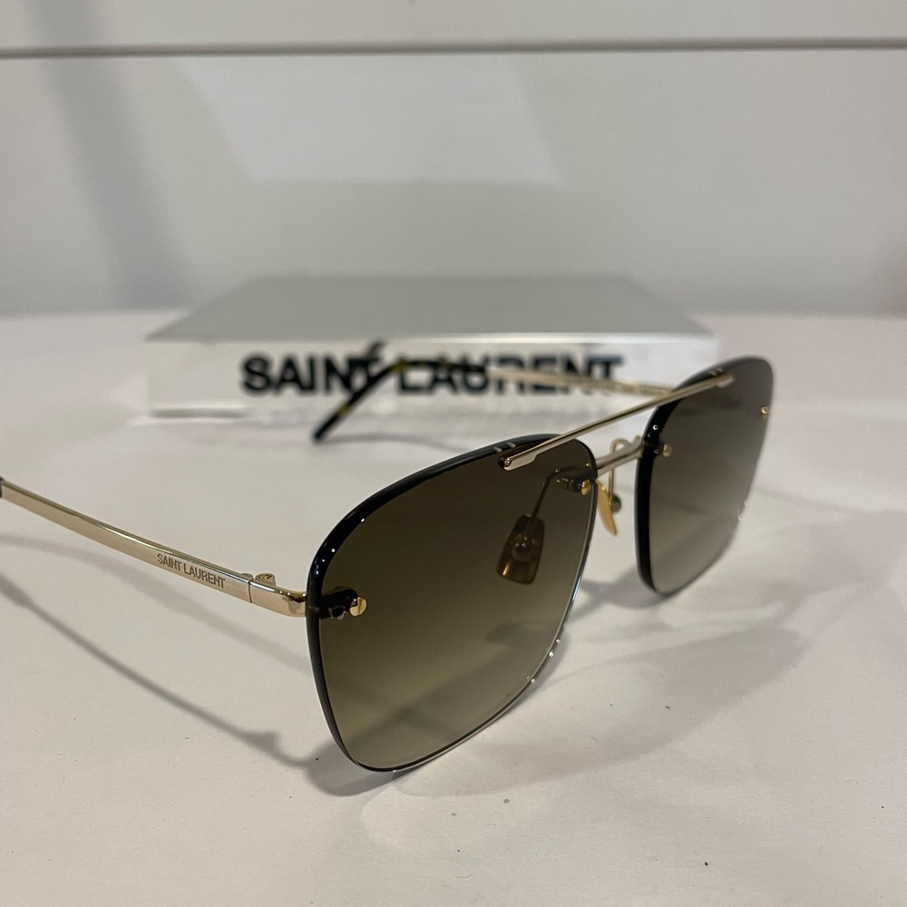 SAINT LAURENT SL 309 RIMLESS-003 SUNGLASSES - Picture 11 of 12